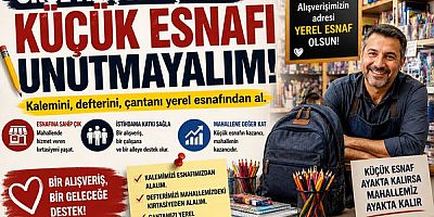 OKUL ALIŞVERİŞİNDE ESNAFI UNUTMAYALIM