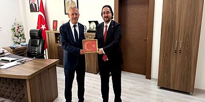 Saadet Partisi’nden Merkezefendi Kaymakamı Abdullah Demir’e ziyaret