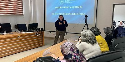 Sağlıklı Hayat Akademisinin (SAHA) İlk Dersi Yapıldı.