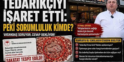 Tedarikciyi İşaret Etti Peki Sorumluluk Kimde ?
