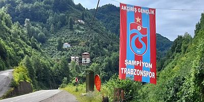 Trabzonspor Sevgisi İki İlçeyi Birbirine Bağladı