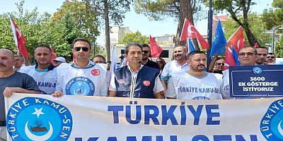Türk Sağlık Sen Uşak Şb Bşk Özkuk  Hakkaniyetli Bir Teklif İstiyoruz.