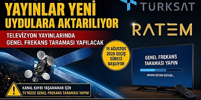 TÜRKSAT 3A’DAKİ YAYINLAR YENİ UYDULARA AKTARILIYOR