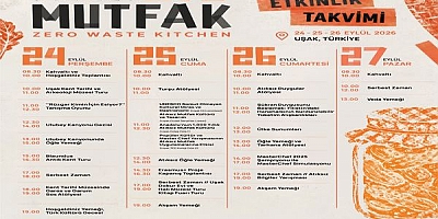 UŞAK, 6 ÜLKEYİ “ULUSLARARASI ATIKSIZ MUTFAK PROJESİNDE” BULUŞTURACAK!