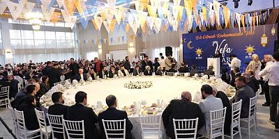 Uşak AK Parti Teşkilatı Vefa İftarında Buluştu