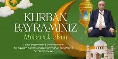 Uşak Deri Karma Organize Sanayi Bşk. Coşkun Güngör Kurban Bayramımız Mübarek Olsun