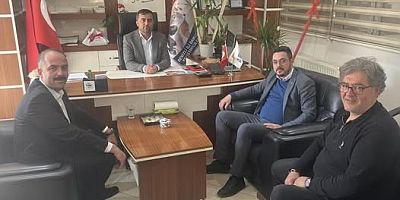 Uşak DSYB, Adayı Ahmet Sabancı’dan Denizli Birlik Başkanı'na Ziyaret.