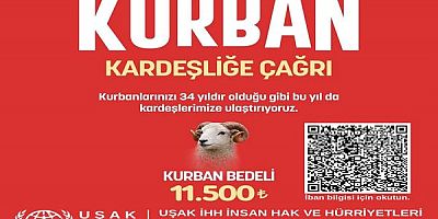 Uşak İHH’dan Kurban Bayramı Öncesi “Kardeşliğe Çağrı” Kampanyası