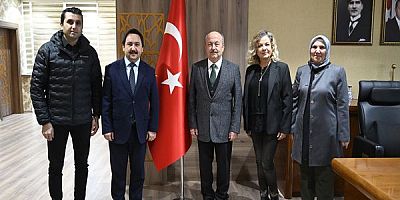 Uşak Kent Konseyinden Rektör Demir’e Hayırlı Olsun Ziyareti