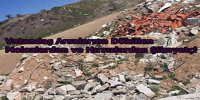 UŞAK’LI VATANDAŞ YETKİLİLERE SESİMİ DUYURAMIYORUM DEDİ.