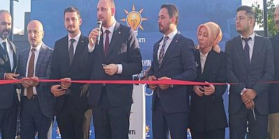 Uşak’ta AK Parti  Yeni İl Başkanlığı Binasını Açtı.