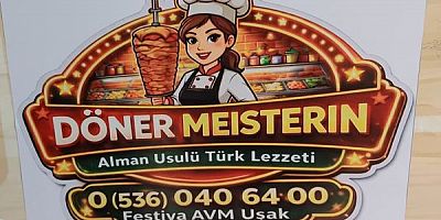 Uşak’ta Alman Lezzeti Dönemi: Döner Meisterin Festiva AVM’de Hizmete Girdi