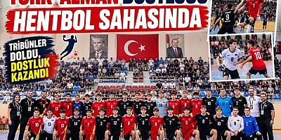 Uşak’ta Türk-Alman Dostluğu Hentbol Sahasına Taşındı