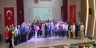 Uşak TED Koleji'nde Prof Dr. Fatma Bıkmaz İle Vizyon Proje Buluşması
