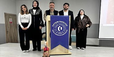 Uşak Üniversitesi Öğrencileri Uşak Orhan Dengiz Anadolu Lisesinde  Mizaç Konulu Konferans Düzenledi 