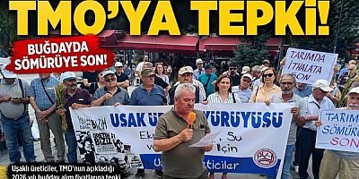 Uşaklı Üreticilerden TMO Fiyatlarına Tepki: “Buğdayda Sömürüye Son!”