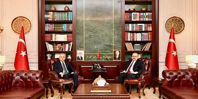 Aydınlı Vekil Savaş’tan Vali Canbolat’a İadeyi Nezaket Ziyareti