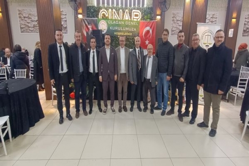 Uşak Bakkallar Odası Başkanı Akif Kahraman Güven Tazeledi.