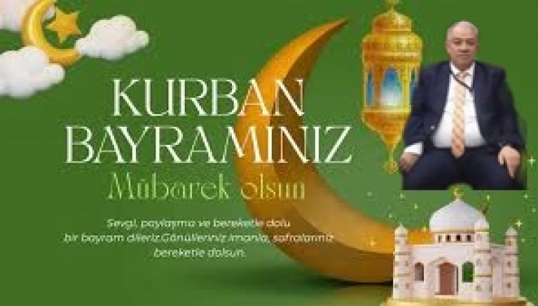 Uşak Deri Karma Organize Sanayi Bşk. Coşkun Güngör Kurban Bayramımız Mübarek Olsun