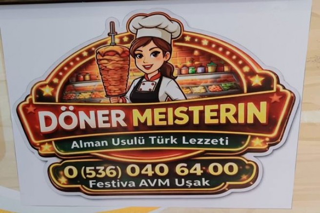 Uşak’ta Alman Lezzeti Dönemi: Döner Meisterin Festiva AVM’de Hizmete Girdi